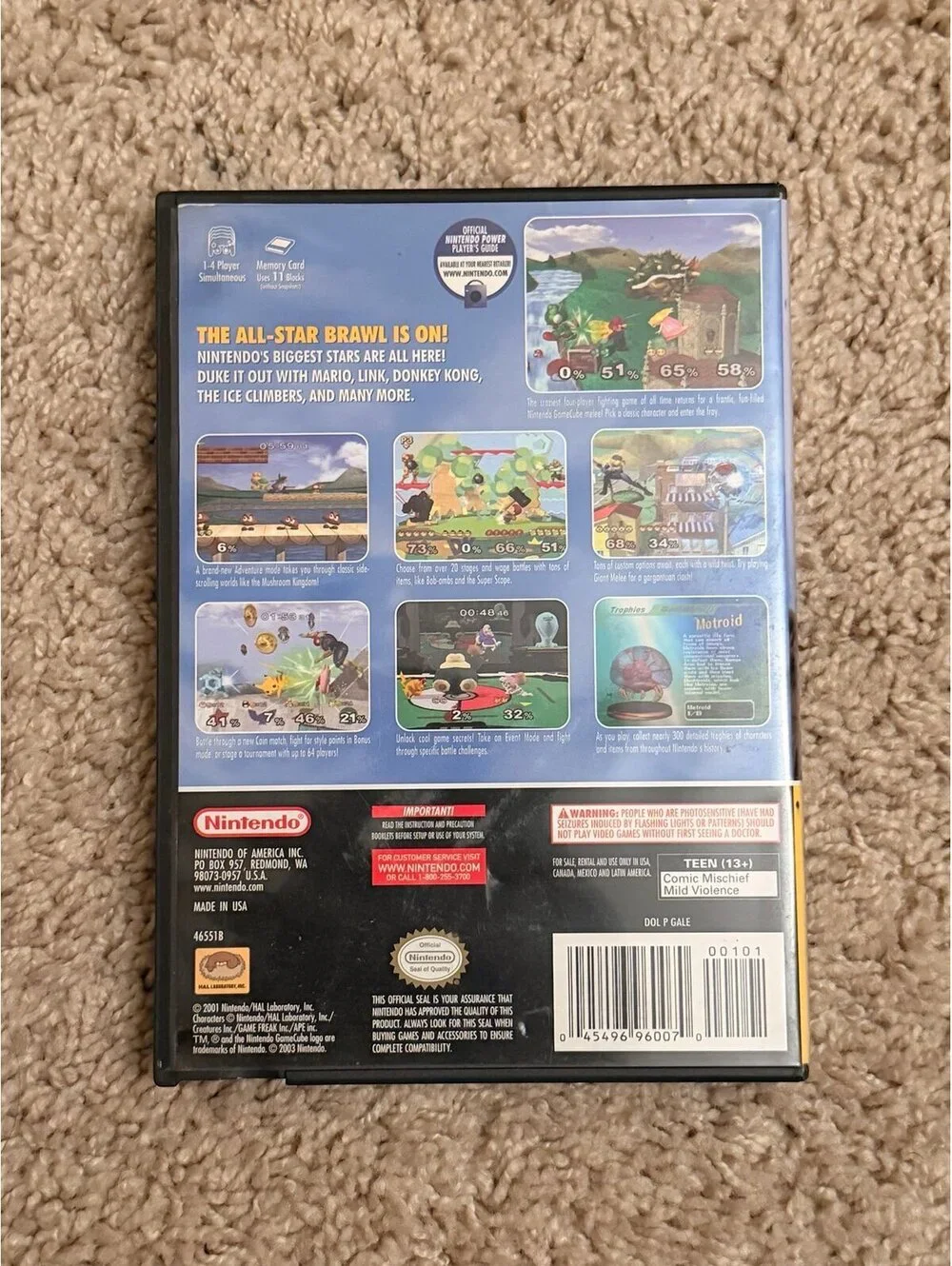 Super Smash Bros. Melee for Nintendo GameCube